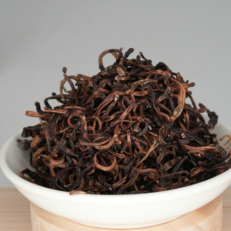 晒干蚯蚓
