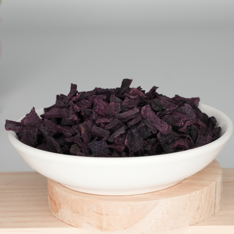 烘干紫薯粒